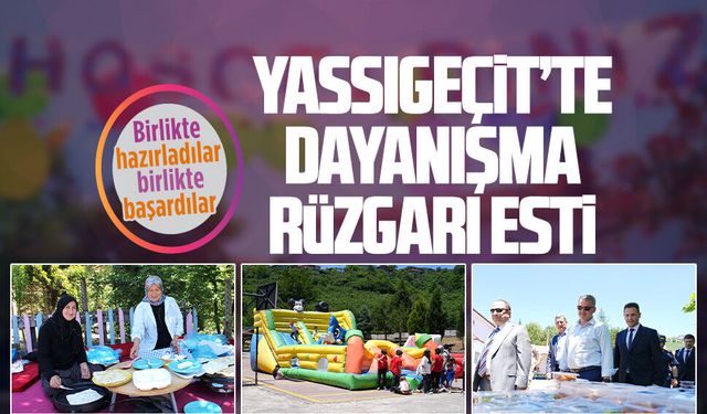 Yassıgeçit’te dayanışma rüzgarı esti