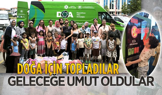 Çalışkan Arılar’dan çevreye örnek davranış