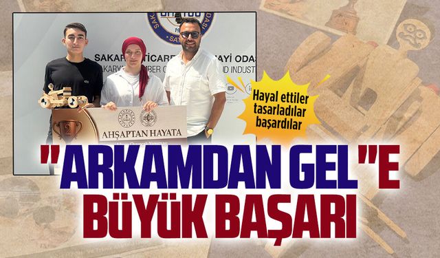 Karasulu öğrenciler Ahşap Oyuncak Yarışması’nda Sakarya ikincisi oldu