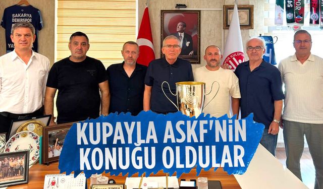 Karasu 1933'ten ASKF'ye şampiyonluk ziyareti