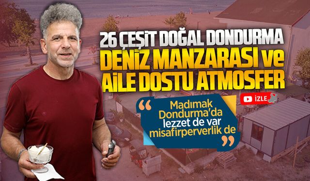 Ailelerin gözde mekanı Madımak Dondurma lezzetiyle fark oluşturuyor