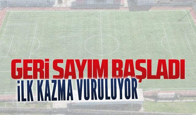 Karasu Stadı'nda geri sayım