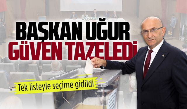 MHP Karasu İlçe Başkanı Hamza Uğur yeniden başkan seçildi