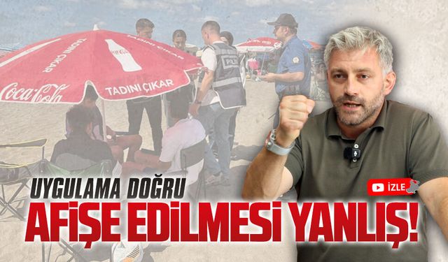 Murat Ali Aksoy: Uygulama doğru, afişe edilmesi yanlış!