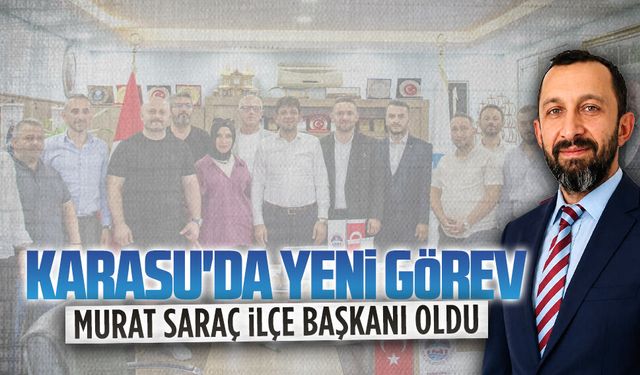 Trabzonlu Kamu Çalışanları Derneği Karasu İlçe Başkanlığı'na Murat Saraç atandı