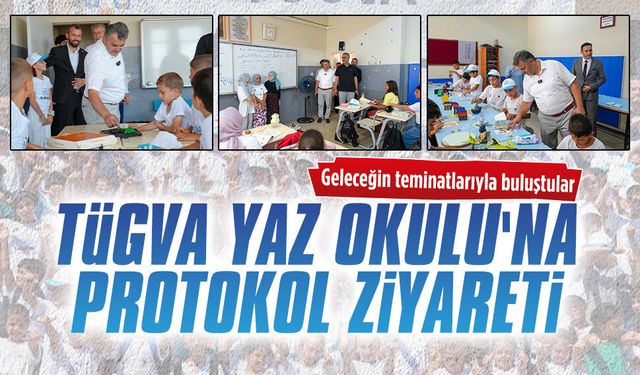 TÜGVA Yaz Okulu'na protokol ziyareti