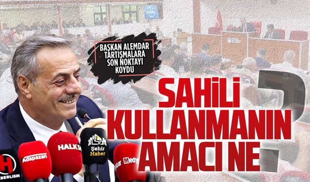 Başkan Alemdar tartışmalara son noktayı koydu