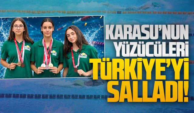 Karasulu yüzücüler Elazığ’da Türkiye finaline damga vurdu