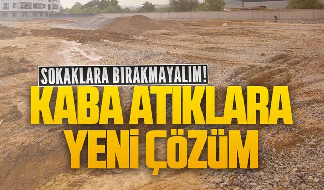Karasu’da kaba atıklar için yeni toplama alanı