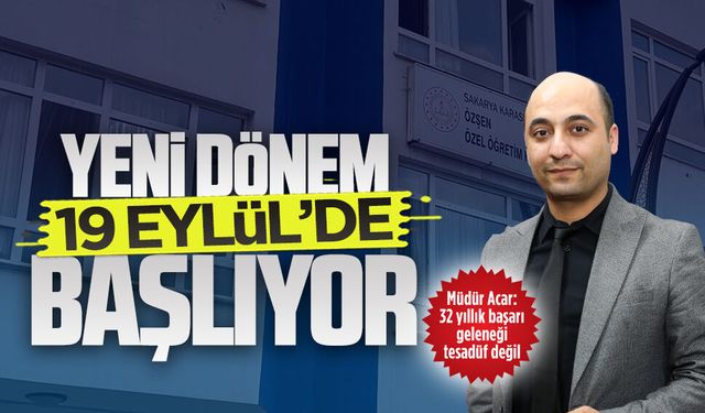 Özşen’de yeni dönem 19 Eylül’de başlıyor