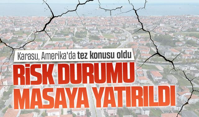 Karasu tez konusu oldu, risk durumu masaya yatırıldı