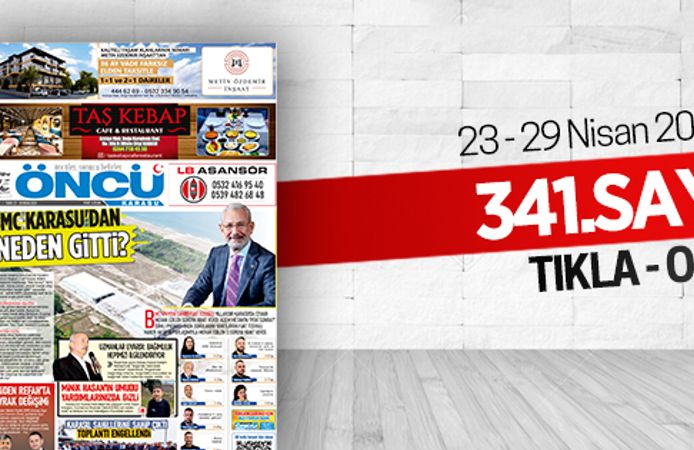 Öncü Karasu Gazetesi 341.sayı