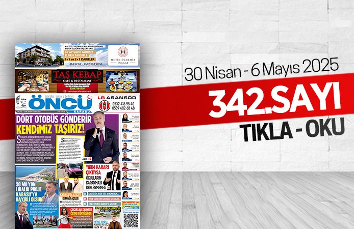 Öncü Karasu Gazetesi 342.sayı