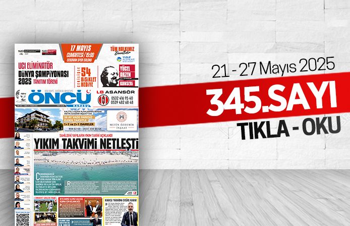 Öncü Karasu Gazetesi 345.sayı