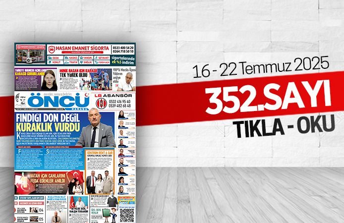 Öncü Karasu Gazetesi 352.sayı