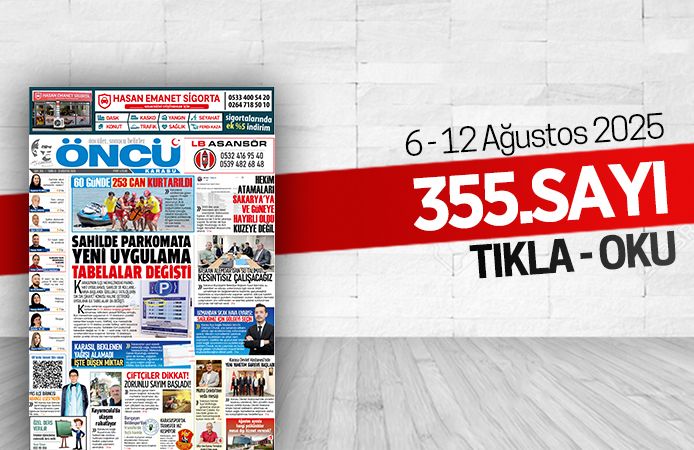 Öncü Karasu Gazetesi 355.sayı