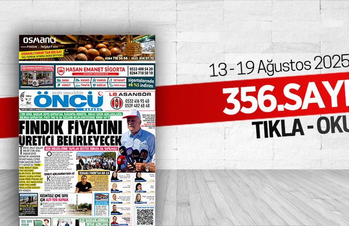 Öncü Karasu Gazetesi 356.sayı