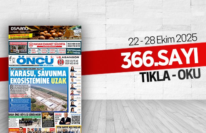 Öncü Karasu Gazetesi 366.sayı