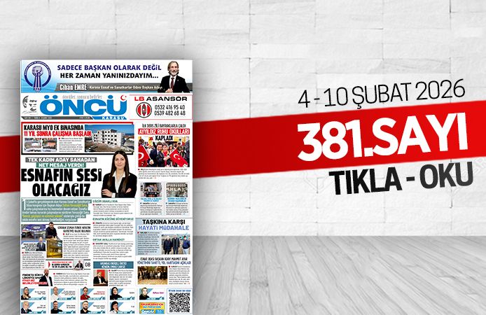 Öncü Karasu Gazetesi 381.sayı