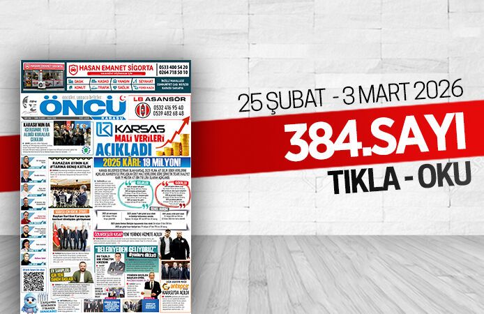 Öncü Karasu Gazetesi 384.sayı