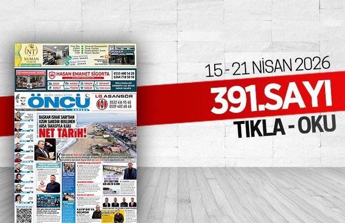 Öncü Karasu Gazetesi 391.sayı