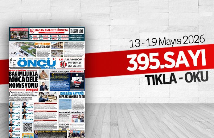 Öncü Karasu Gazetesi 395.sayı