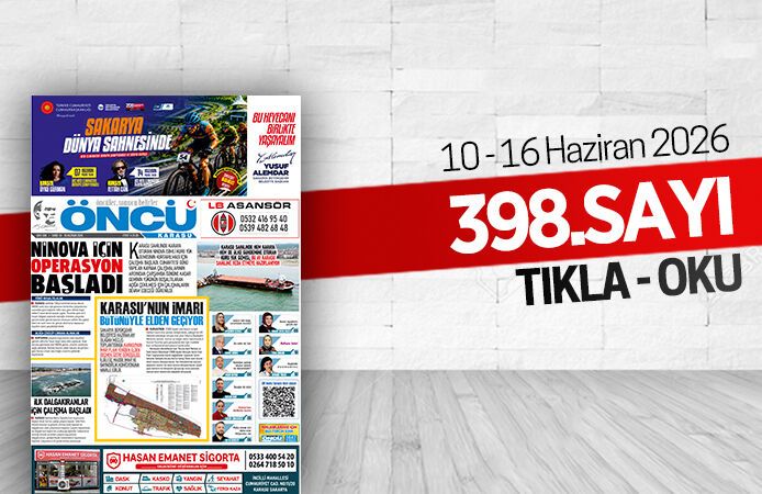 Öncü Karasu Gazetesi 398.sayı