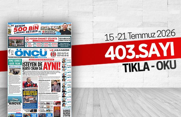 Öncü Karasu Gazetesi 403.sayı