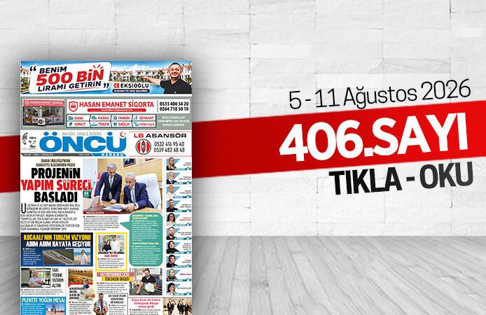 Öncü Karasu Gazetesi 406.sayı