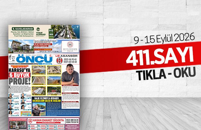 Öncü Karasu Gazetesi 411.sayı