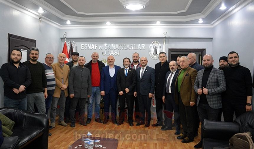 İYİ Parti İl Başkanı Kılıçaslan, Karasu'da bir dizi ziyarette bulundu