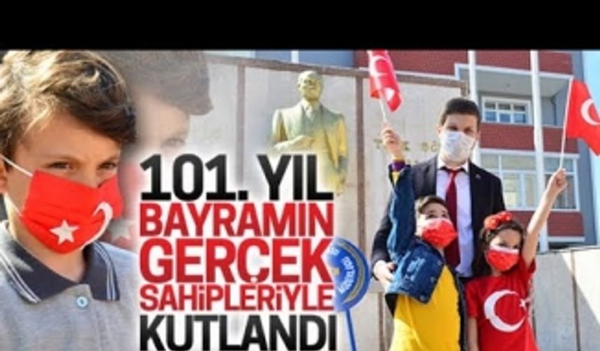 101.yıl, bayramın gerçek sahipleriyle kutlandı