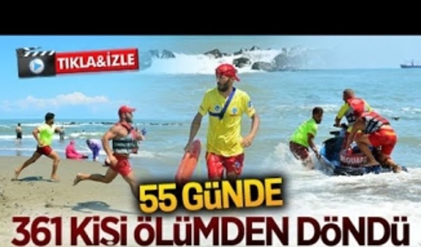 361 kişi ölümden döndü