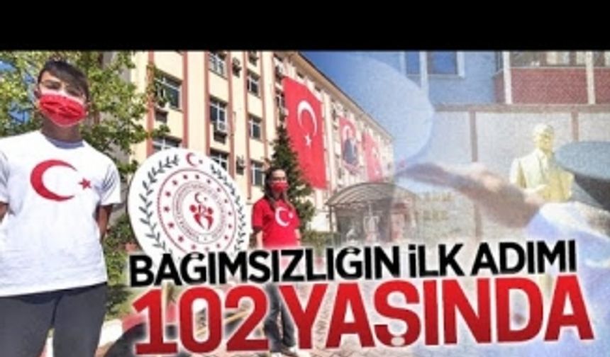 Bağımsızlığın ilk adımı 102 yaşında