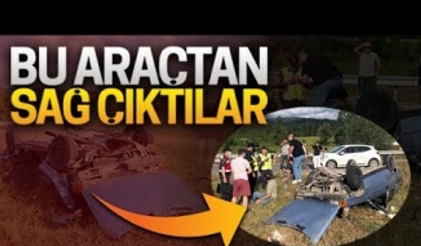 Bu araçtan sağ çıktılar