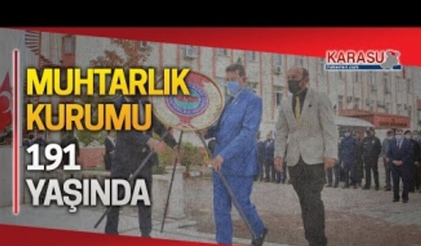 Demokrasinin kılcal damarları 191 yaşında