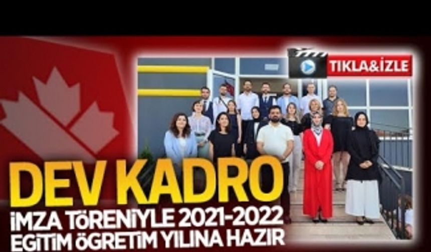 Dev kadrosuyla yeni eğitim yılına hazır