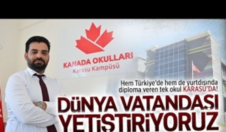 Dünya vatandaşı yetiştiriyoruz