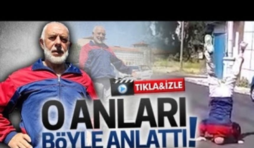 İsmail Çavuş, asfaltta neden takla attığını anlattı