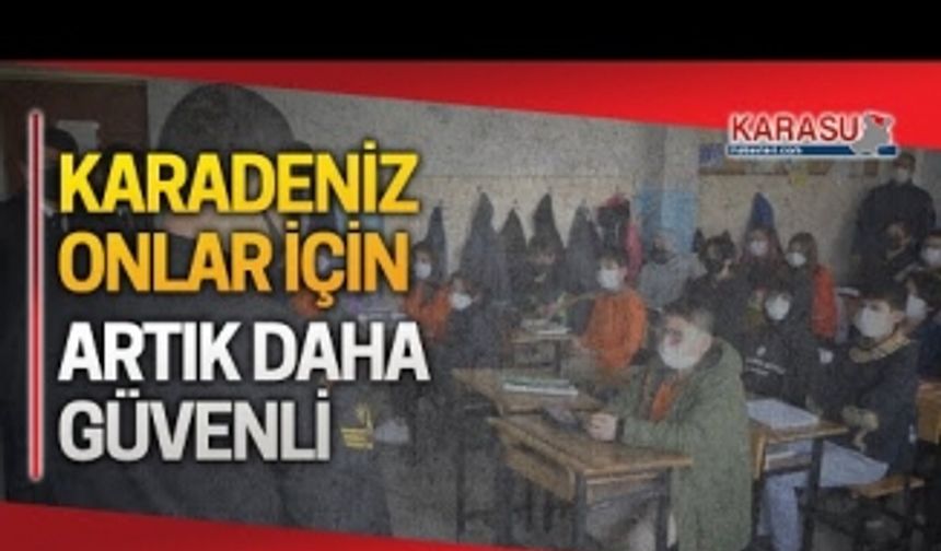 Karadeniz, onlar için artık daha güvenli