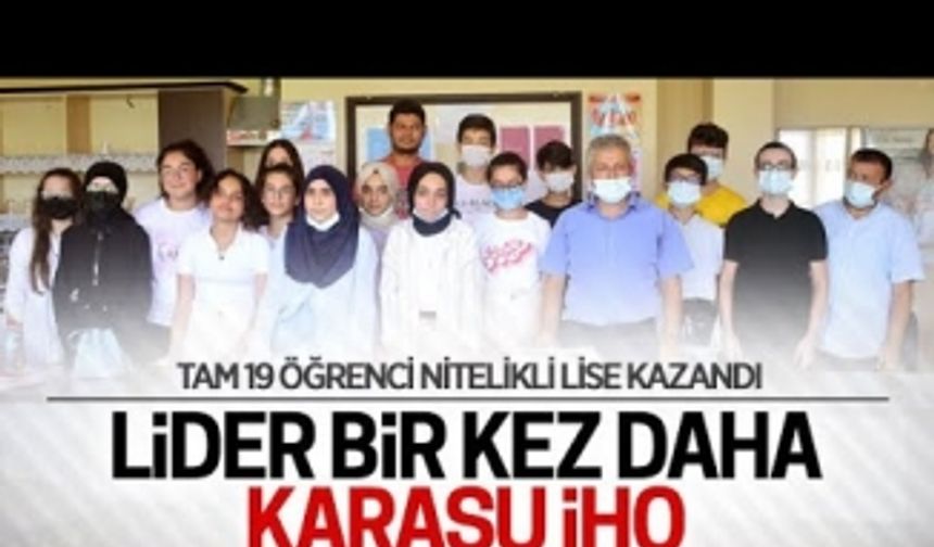 Karasu’da lider, bir kez daha Karasu İHO