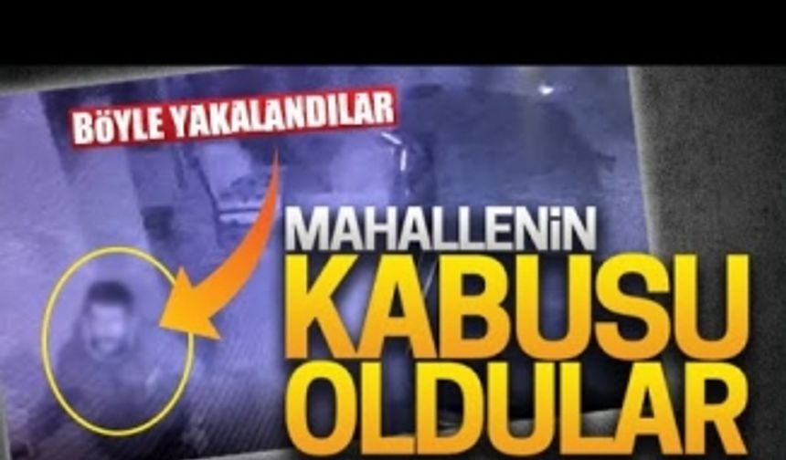 Kurudere Mahallesi hırsızlık anı