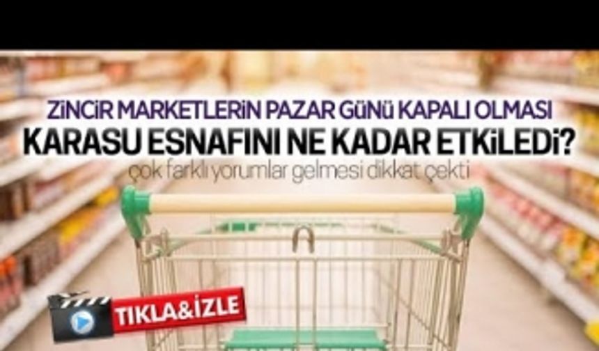 Zincir marketler, esnafı ne kadar etkiledi?