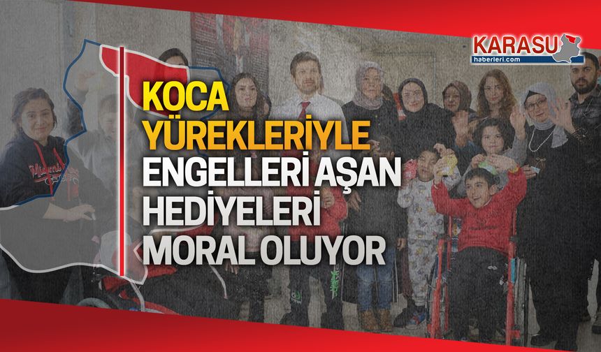 Özel eğitim öğrencilerinden yaşıtlarına moral desteği