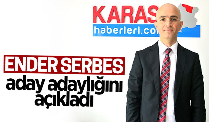 Ender Serbes CHP’den milletvekili aday adayı oldu