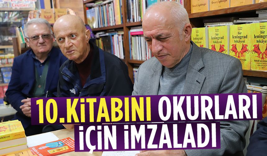 Karasulu Araştırmacı Yazar Soytekinoğlu, imza günü düzenledi