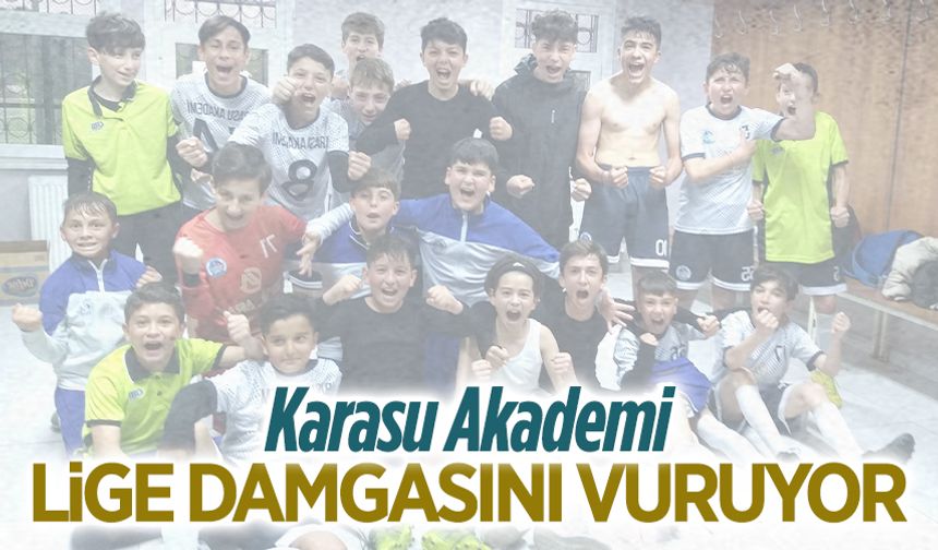 Karasu Akademi, U-13 Ligi’nde gol oldu yağdı