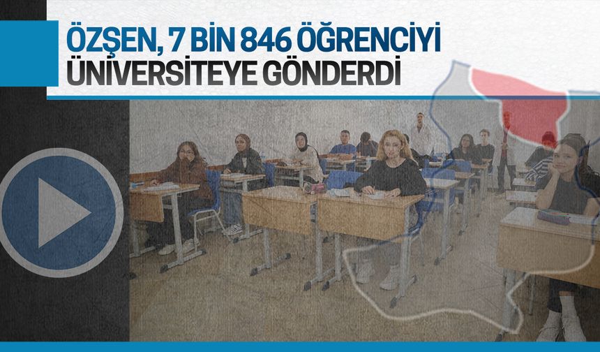 Özşen Dershanesi'nin 29 yıllık başarı sırrı