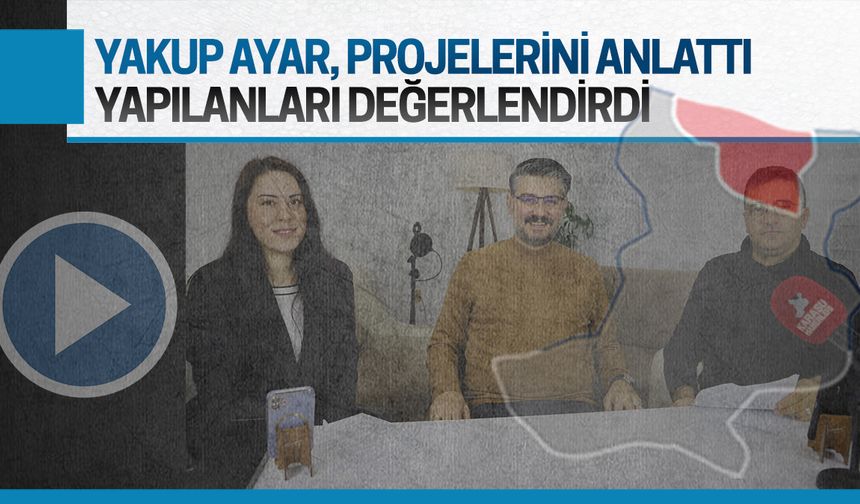 AK Parti Karasu Belediye Başkan Aday Adayı Yakup Ayar röportajı