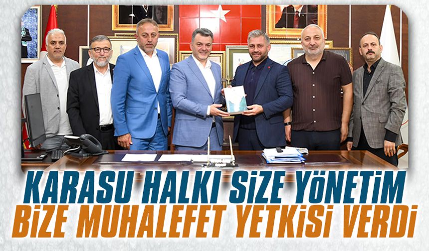 Murat Ali Aksoy’dan, İshak Sarı’ya ziyaret